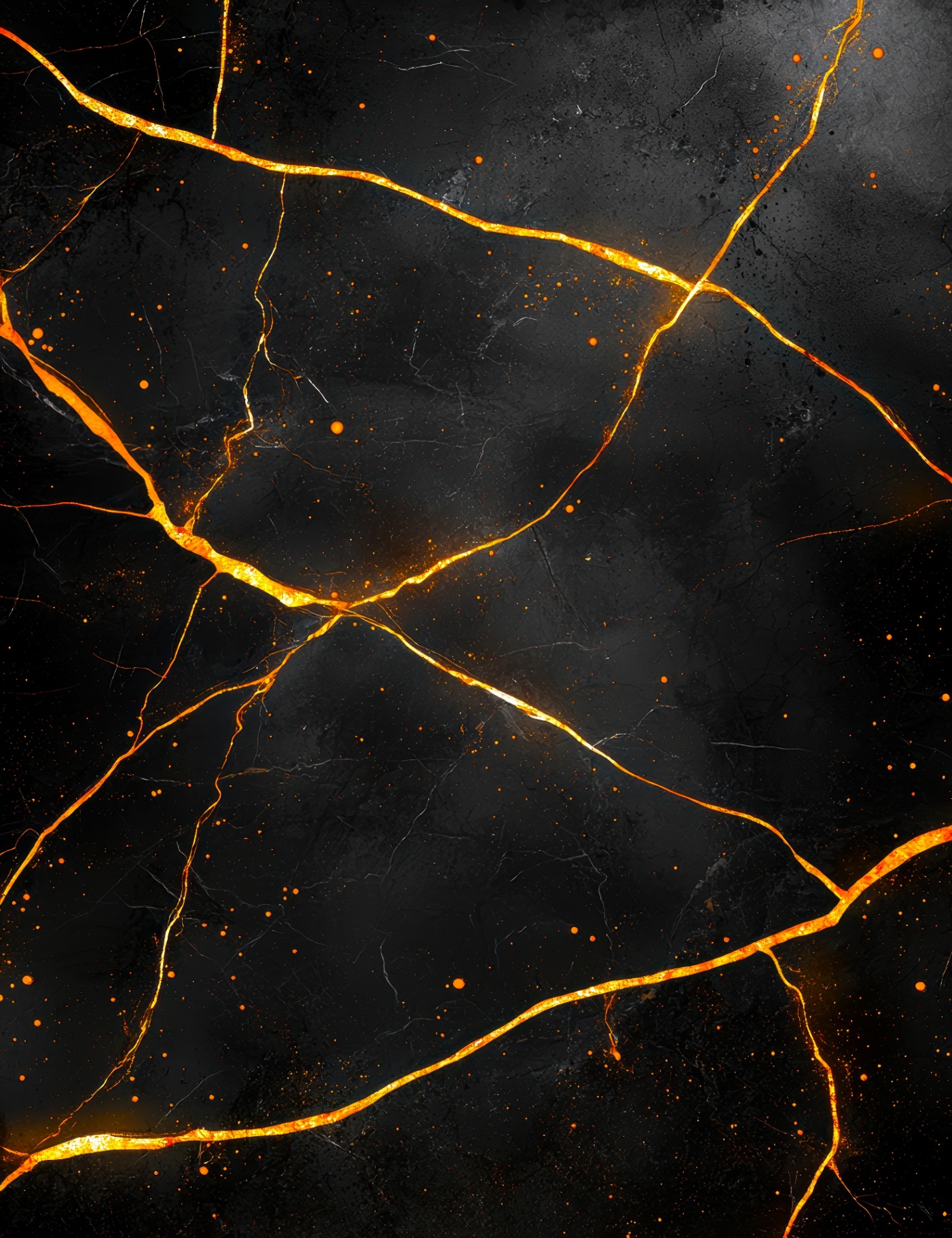 Kintsugi ember texture background